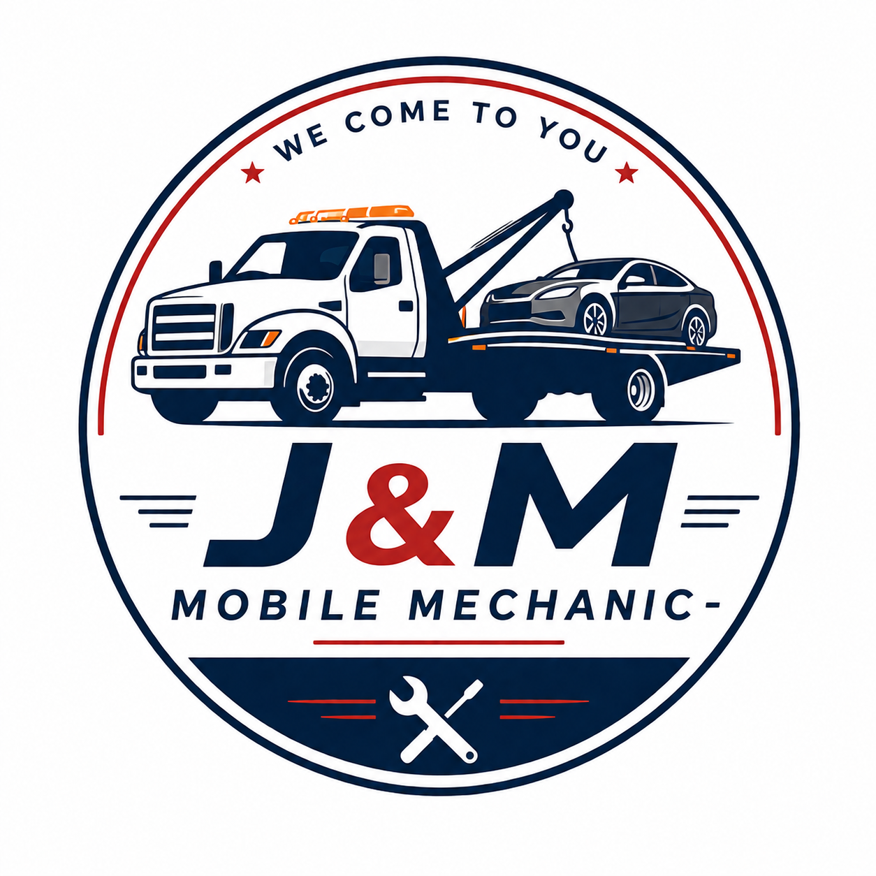 J & M Mobile Mechanic Logo